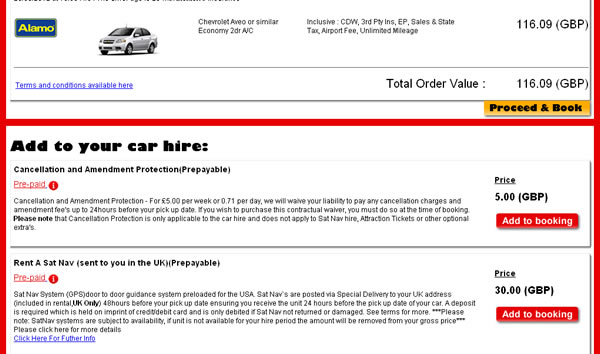 How to book car hire in the USA with usrentacar
